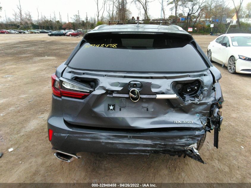 2017 LEXUS RX RX 350 2T2BZMCA3HC112993