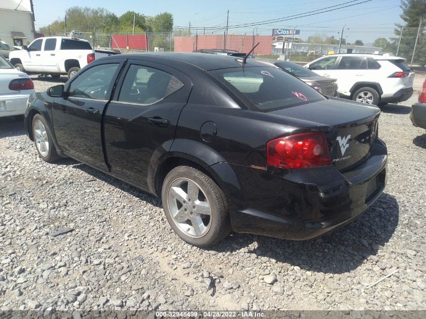 2013 DODGE AVENGER SE 1C3CDZAB1DN741714