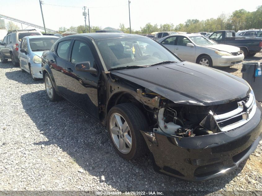 2013 DODGE AVENGER SE 1C3CDZAB1DN741714