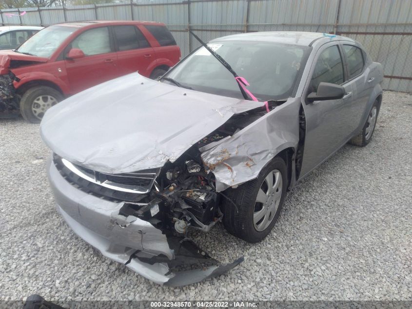 2014 DODGE AVENGER SE 1C3CDZAB1EN145472