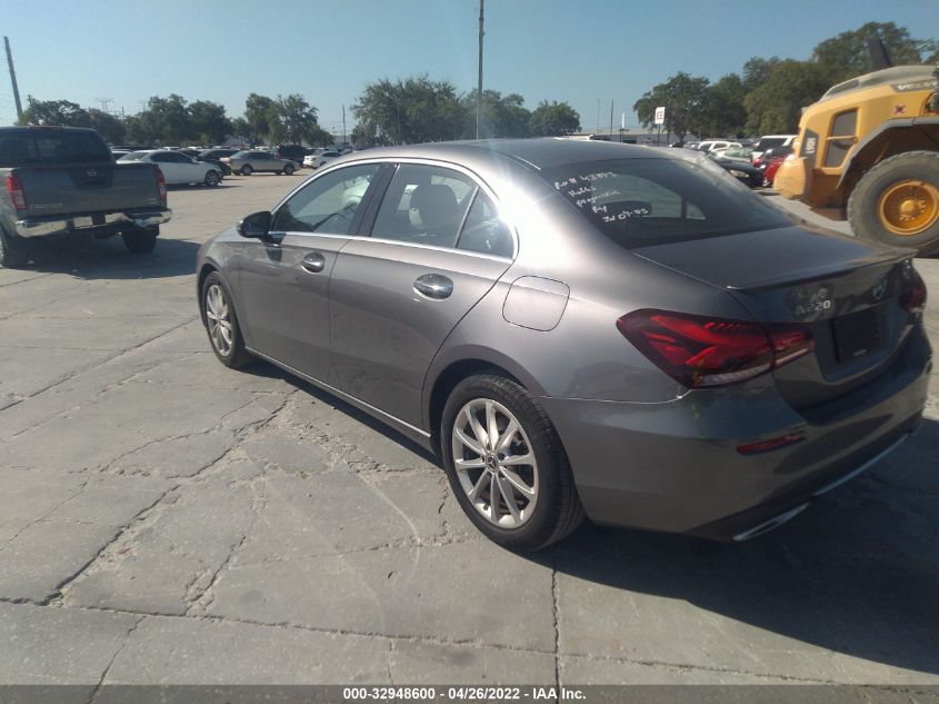 2020 MERCEDES-BENZ A-CLASS A 220 W1K3G4EBXLW045352