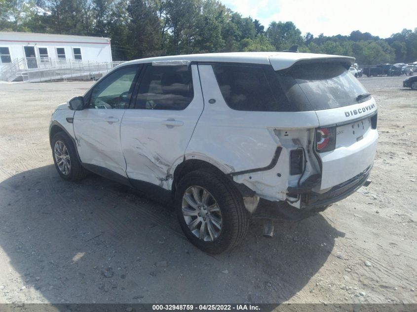 2016 LAND ROVER DISCOVERY SPORT SE SALCP2BG9GH590721
