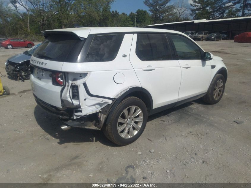 2016 LAND ROVER DISCOVERY SPORT SE SALCP2BG9GH590721