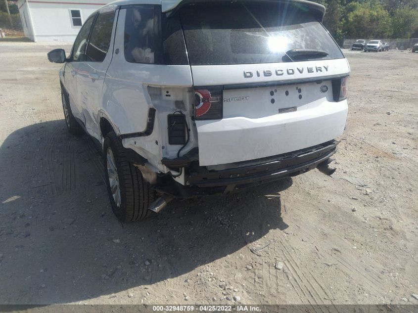 2016 LAND ROVER DISCOVERY SPORT SE SALCP2BG9GH590721