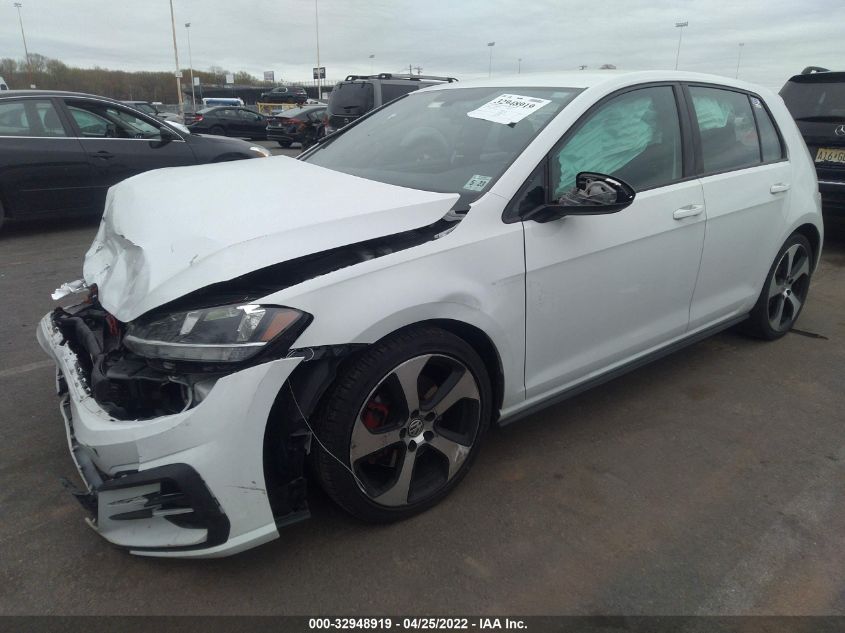 2018 VOLKSWAGEN GOLF GTI AUTOBAHN 3VW447AU4JM259795