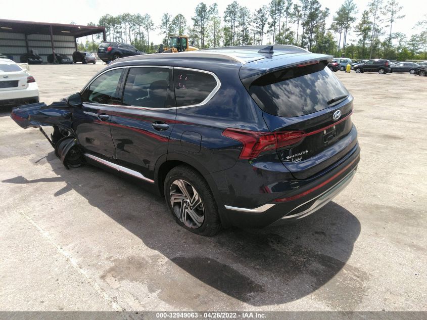 2021 HYUNDAI SANTA FE SEL 5NMS24AJ9MH337290