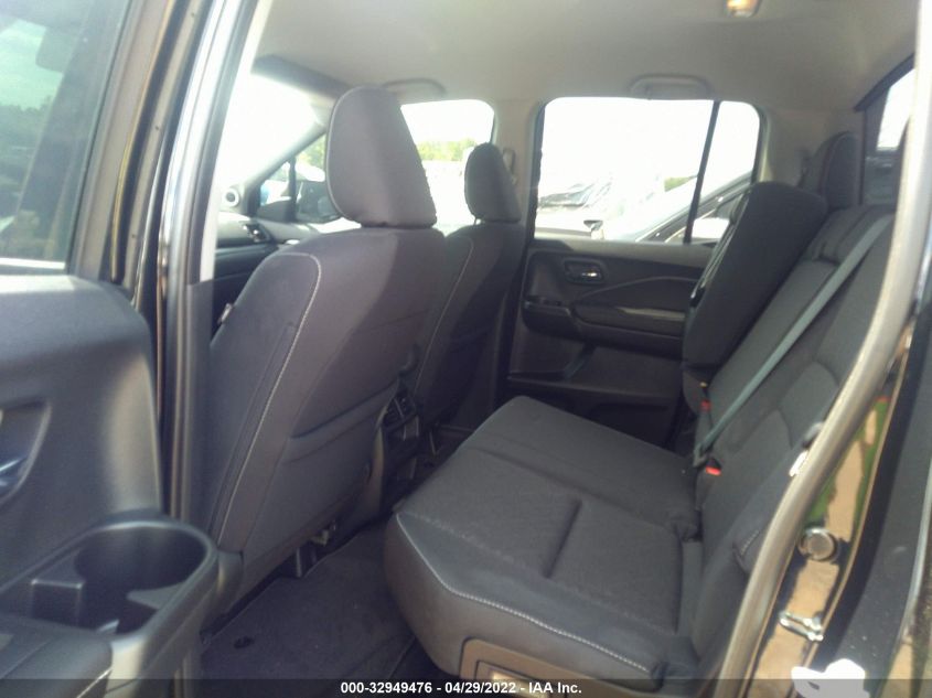 2021 HONDA RIDGELINE SPORT 5FPYK3F13MB002869