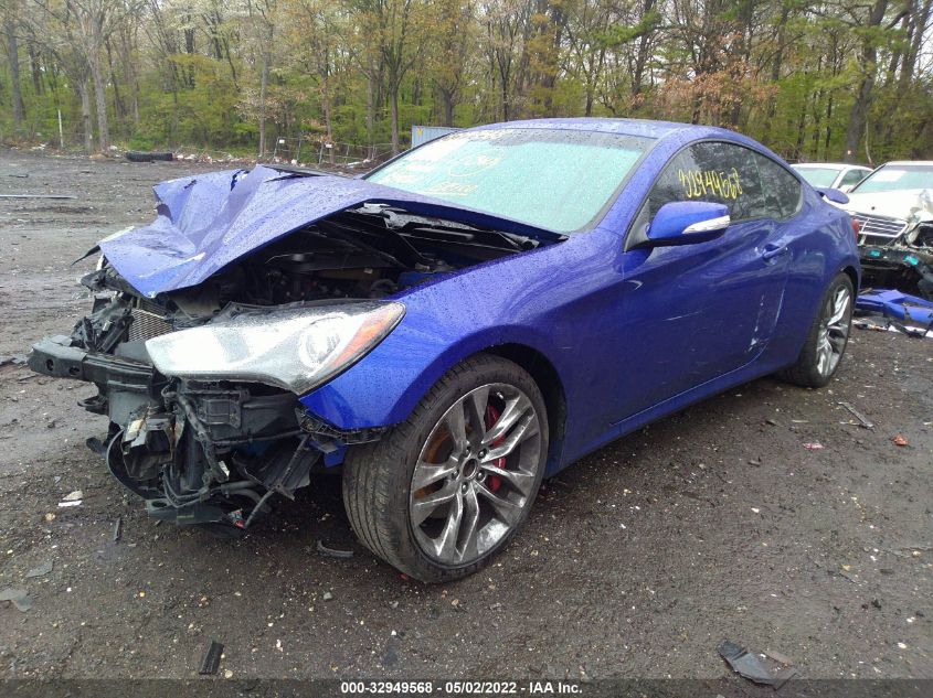 2013 HYUNDAI GENESIS COUPE 3.8 TRACK KMHHU6KJ7DU103541