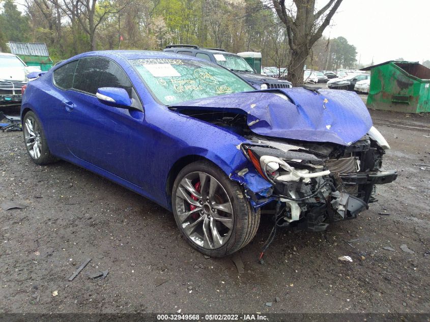 2013 HYUNDAI GENESIS COUPE 3.8 TRACK KMHHU6KJ7DU103541