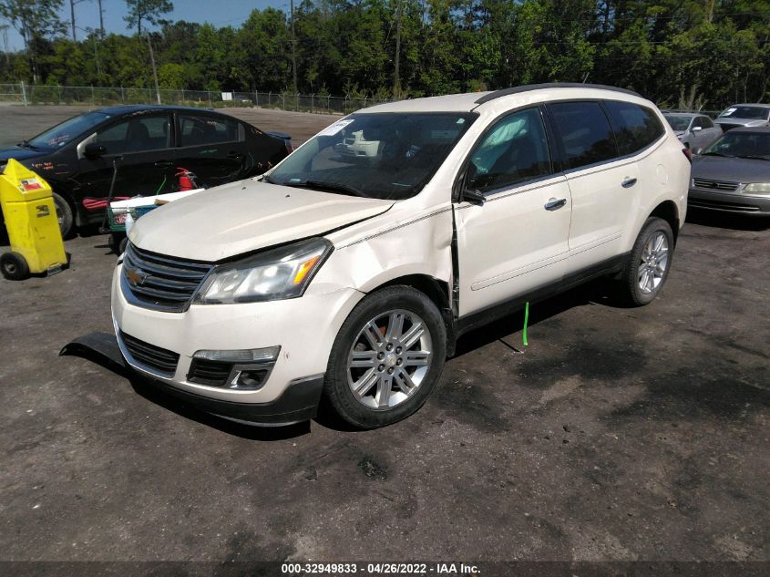 2013 CHEVROLET TRAVERSE LT 1GNKRGKD4DJ224399
