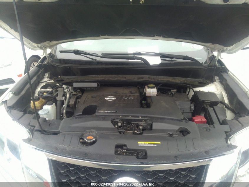 2014 NISSAN PATHFINDER SL 5N1AR2MM0EC629309