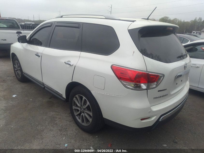 2014 NISSAN PATHFINDER SL 5N1AR2MM0EC629309