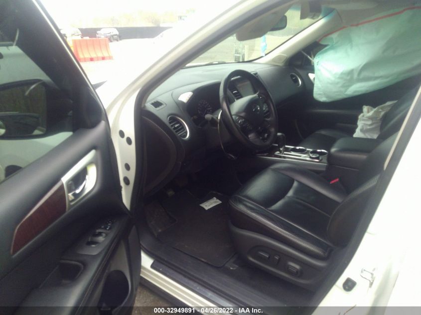 2014 NISSAN PATHFINDER SL 5N1AR2MM0EC629309