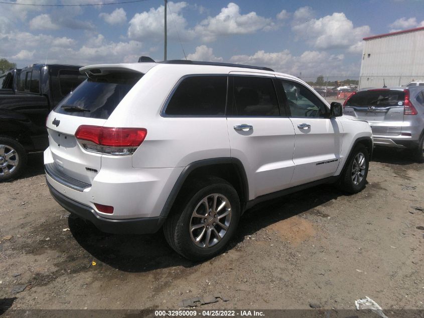 2015 JEEP GRAND CHEROKEE LIMITED 1C4RJEBG1FC765432