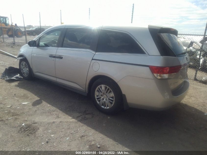 2015 HONDA ODYSSEY LX 5FNRL5H22FB095429