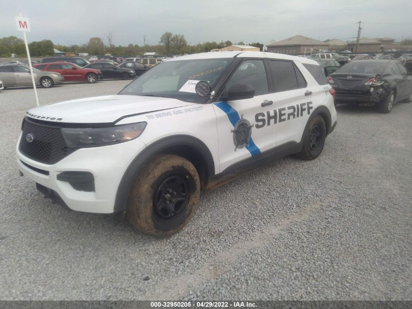 2021 FORD POLICE INTERCEPTOR 1FM5K8AC2MGC33393