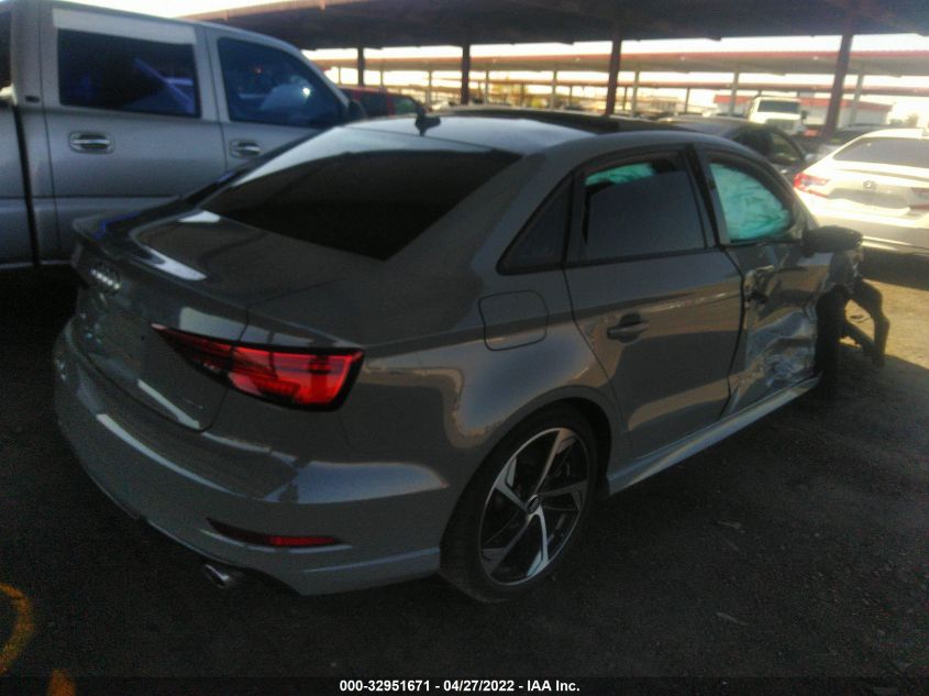 2020 AUDI A3 SEDAN S LINE PREMIUM WAUBEGFF6LA089972