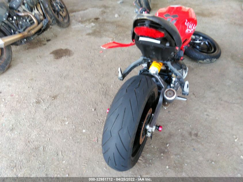 2019 DUCATI MONSTER 821 ZDMMACLS0KB003909
