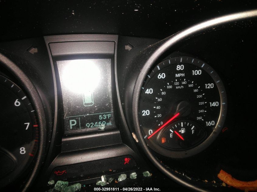 2013 HYUNDAI SANTA FE 5XYZTDLB9DG050575