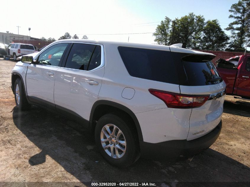 2021 CHEVROLET TRAVERSE LS 1GNERFKW2MJ228900