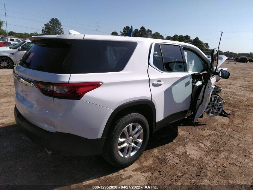 2021 CHEVROLET TRAVERSE LS 1GNERFKW2MJ228900