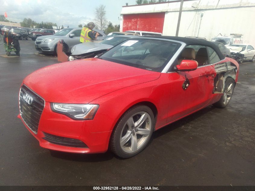 2013 AUDI A5 PREMIUM PLUS WAUJFAFH2DN002439