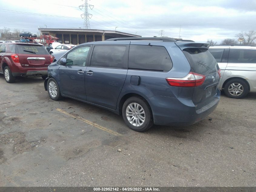 2017 TOYOTA SIENNA XLE AUTO ACCESS 5TDYZ3DC5HS799782