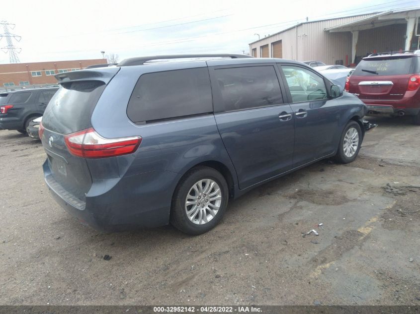 2017 TOYOTA SIENNA XLE AUTO ACCESS 5TDYZ3DC5HS799782