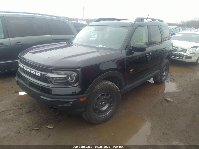 2021 FORD BRONCO SPORT BADLANDS 3FMCR9D92MRA73825