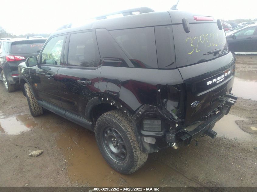 2021 FORD BRONCO SPORT BADLANDS 3FMCR9D92MRA73825