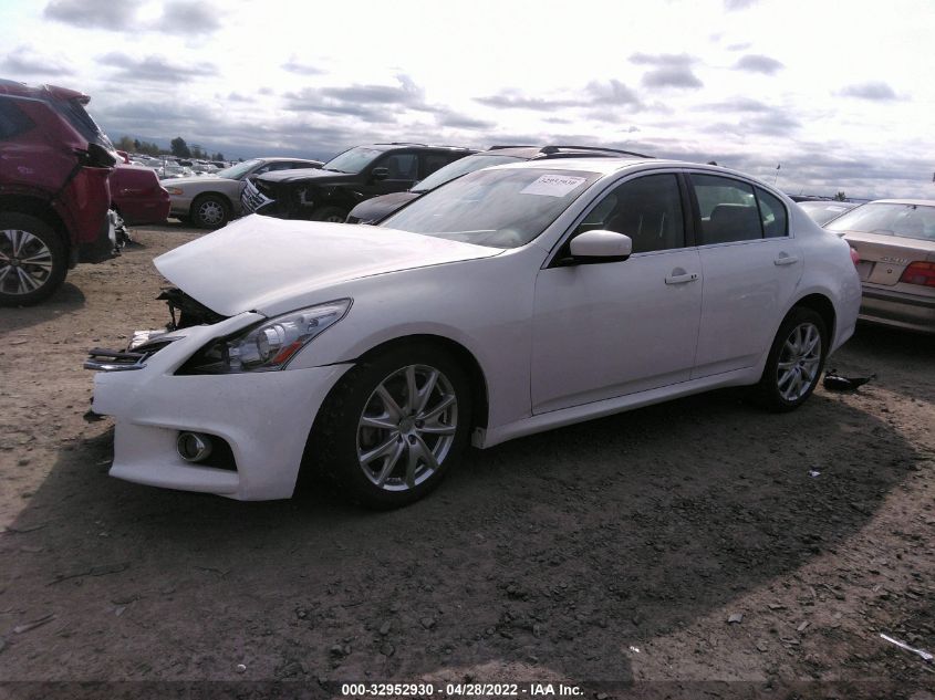 2013 INFINITI G37 SEDAN X JN1CV6AR3DM353753