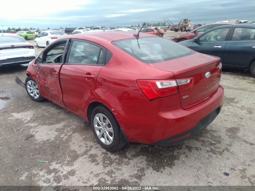 2013 KIA RIO LX KNADM4A31D6159521