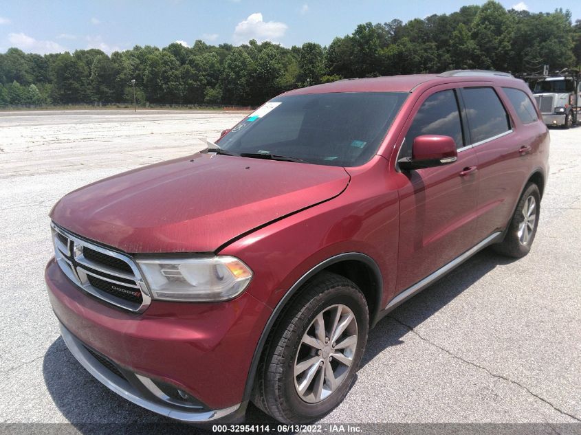 2014 DODGE DURANGO LIMITED 1C4RDHDG6EC277517