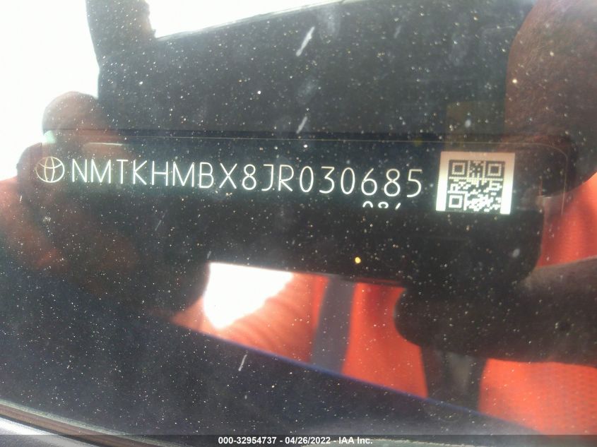 2018 TOYOTA C-HR XLE NMTKHMBX8JR030685