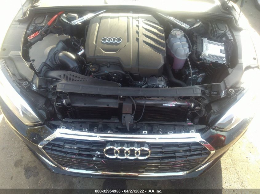 2022 AUDI A5 SPORTBACK PREMIUM WAUABCF52NA015018