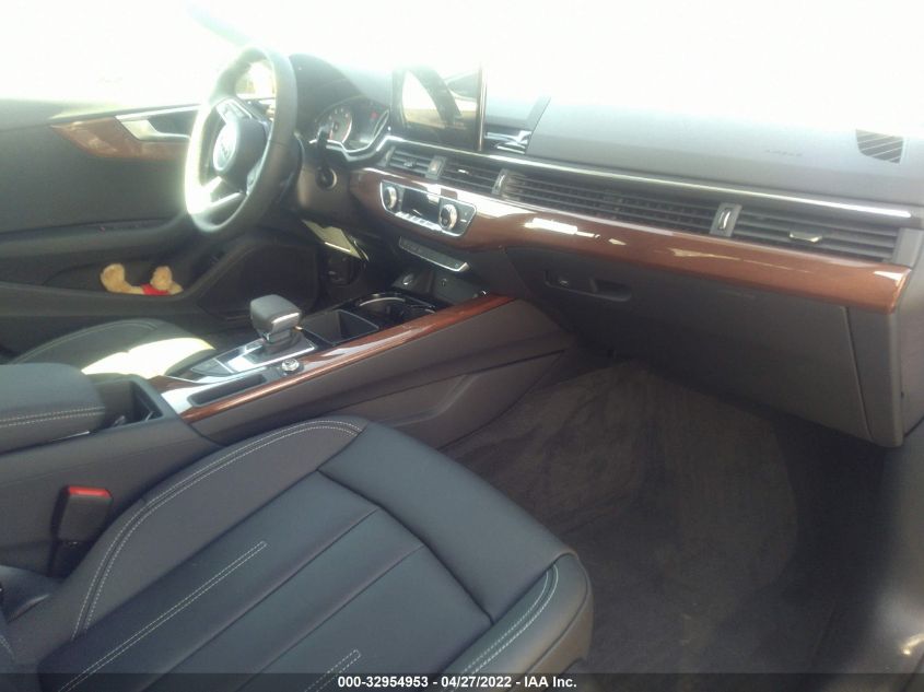 2022 AUDI A5 SPORTBACK PREMIUM WAUABCF52NA015018