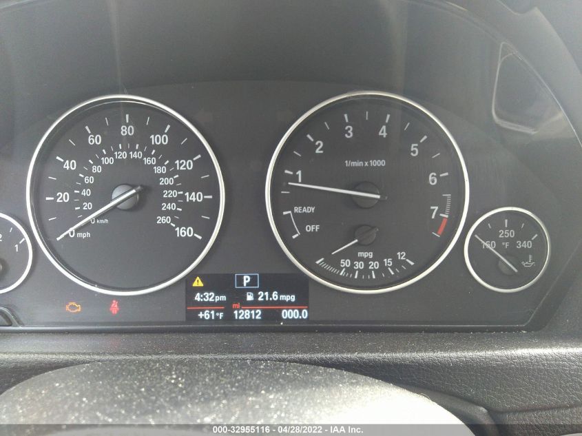 2015 BMW 3 SERIES 320I XDRIVE WBA3C3G58FNS76099