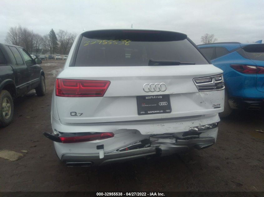 2018 AUDI Q7 PRESTIGE WA1VAAF78JD054860