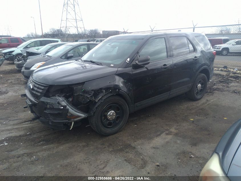 2016 FORD UTILITY POLICE 1FM5K8AR8GGA78308