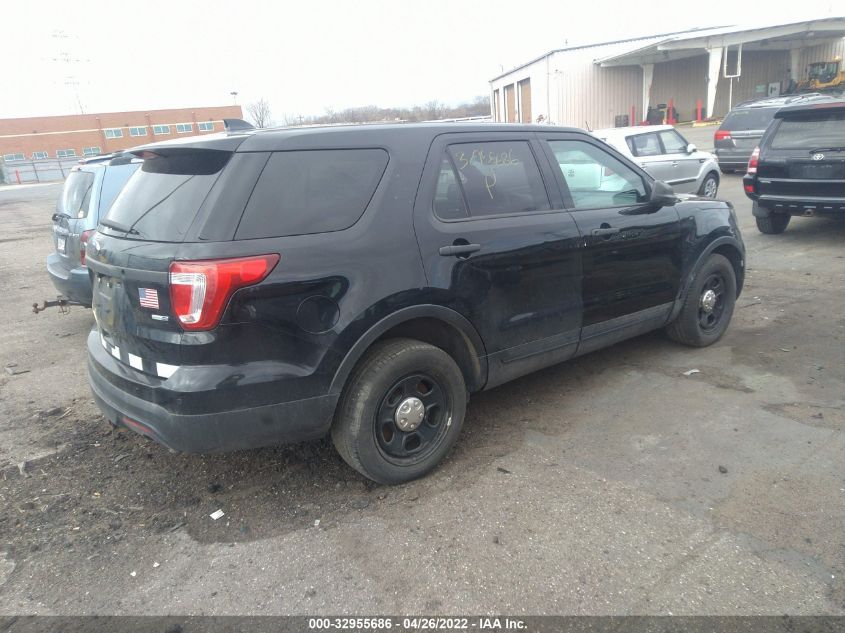 2016 FORD UTILITY POLICE 1FM5K8AR8GGA78308