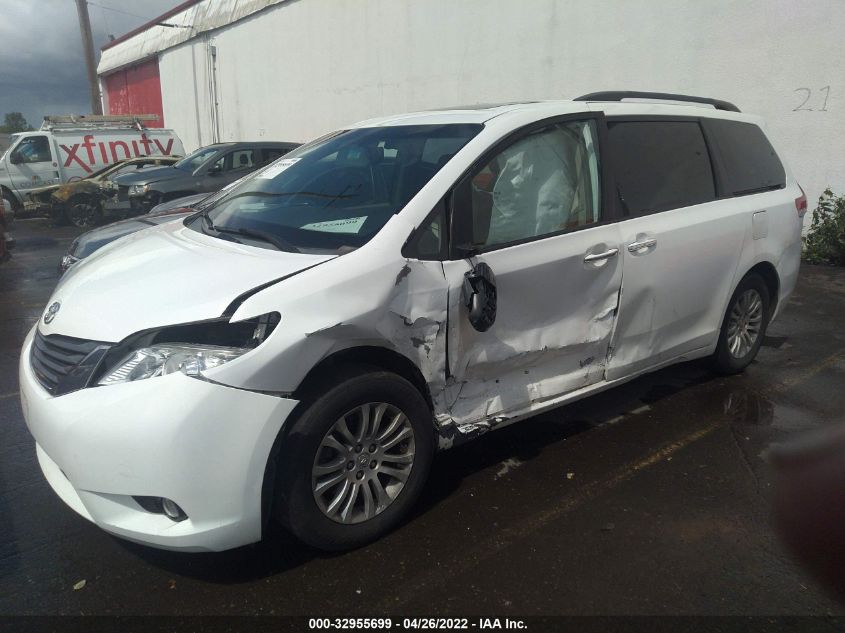 2014 TOYOTA SIENNA XLE/LIMITED 5TDYK3DC8ES460353