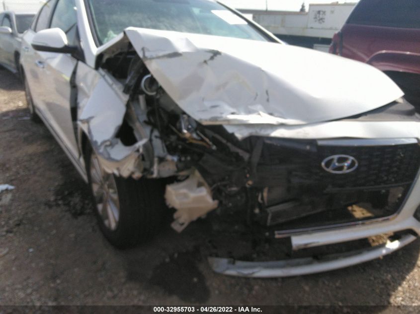 2016 HYUNDAI SONATA HYBRID SE KMHE24L17GA035243