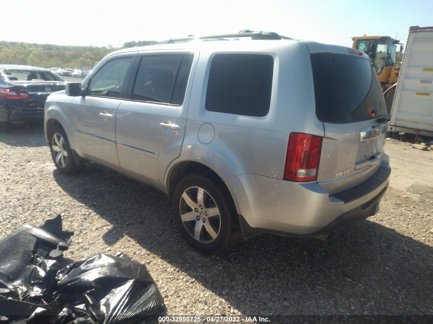 2013 HONDA PILOT TOURING 5FNYF3H97DB016421