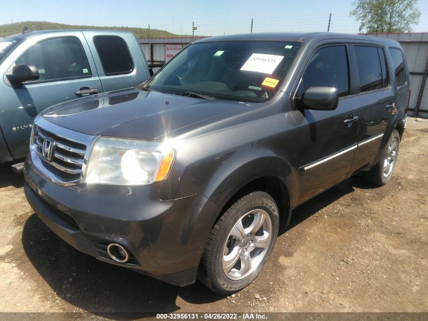 2013 HONDA PILOT EX 5FNYF3H45DB006622