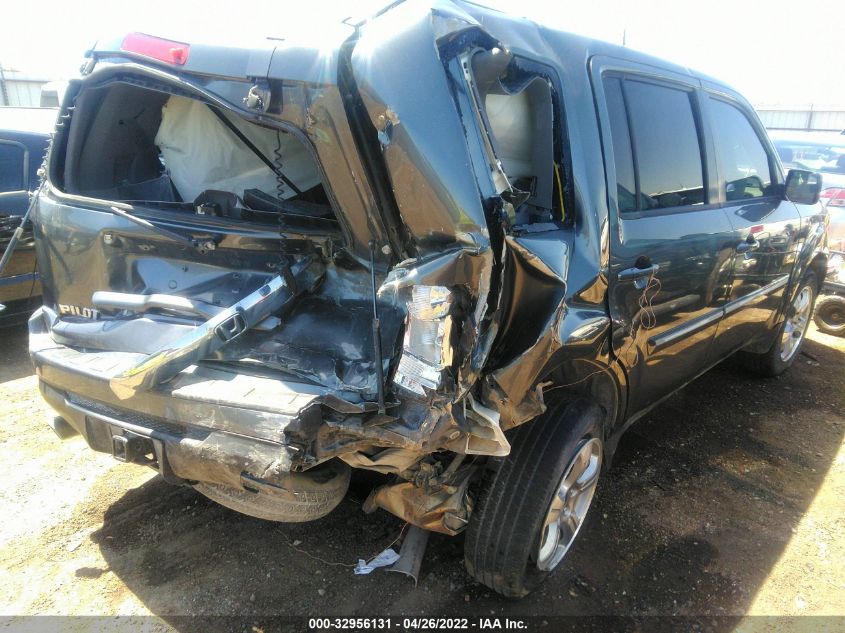 2013 HONDA PILOT EX 5FNYF3H45DB006622