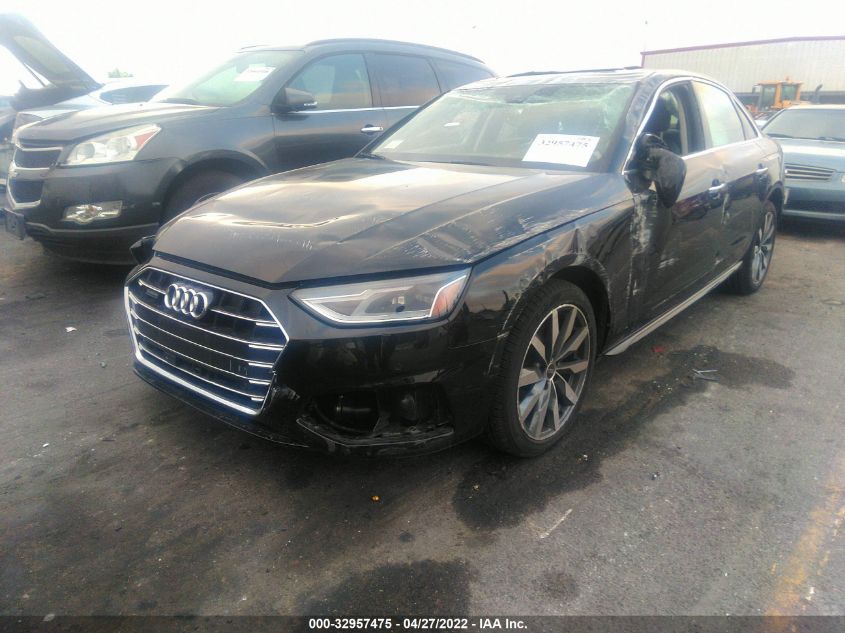 2021 AUDI A4 SEDAN PREMIUM WAUABAF44MN012589