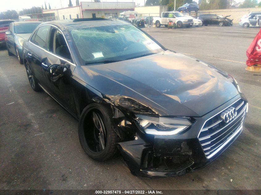 2021 AUDI A4 SEDAN PREMIUM WAUABAF44MN012589