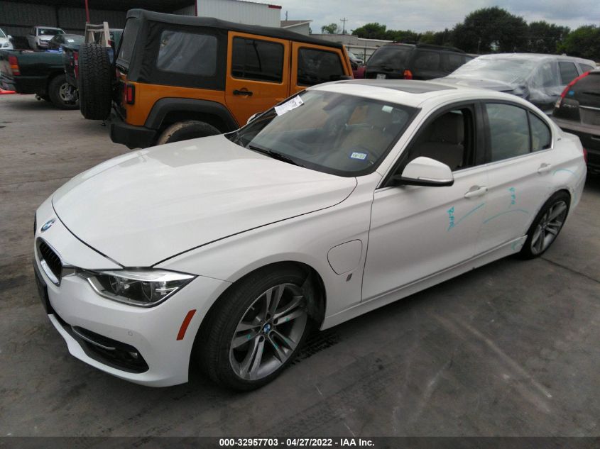 2017 BMW 3 SERIES 330E IPERFORMANCE WBA8E1C33HA158688