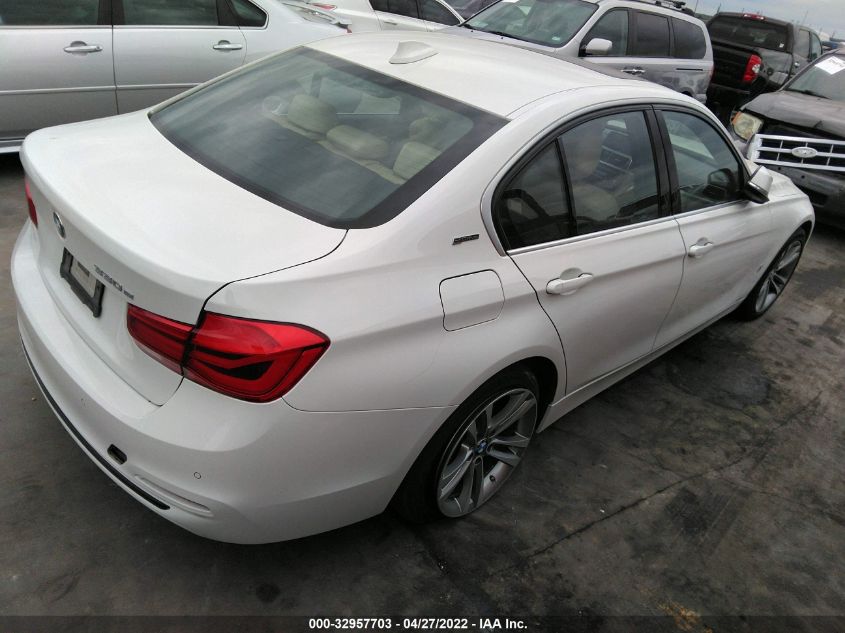 2017 BMW 3 SERIES 330E IPERFORMANCE WBA8E1C33HA158688