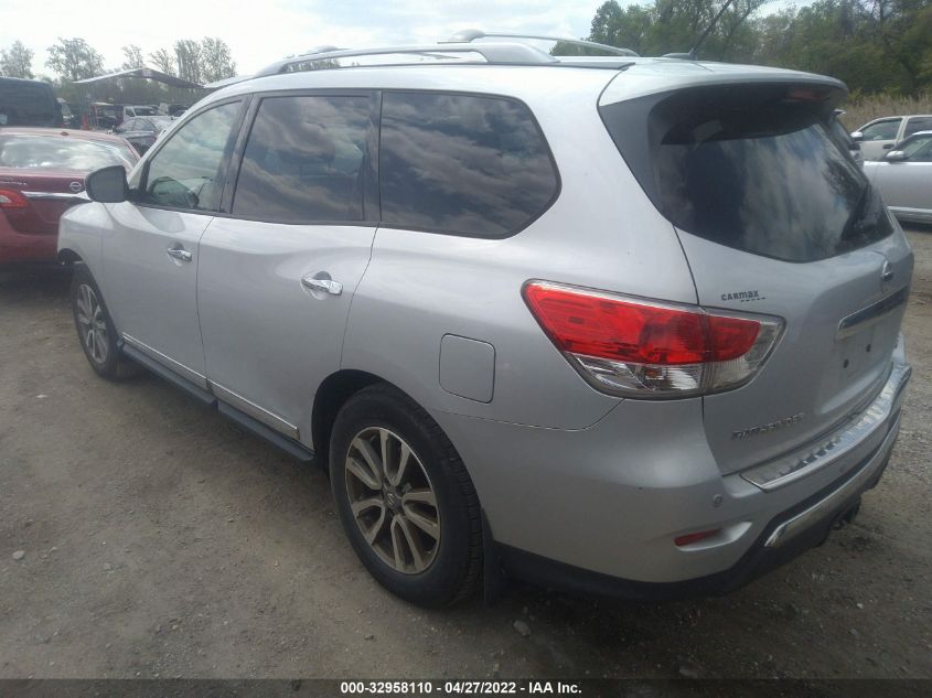 2015 NISSAN PATHFINDER SL 5N1AR2MM9FC649141